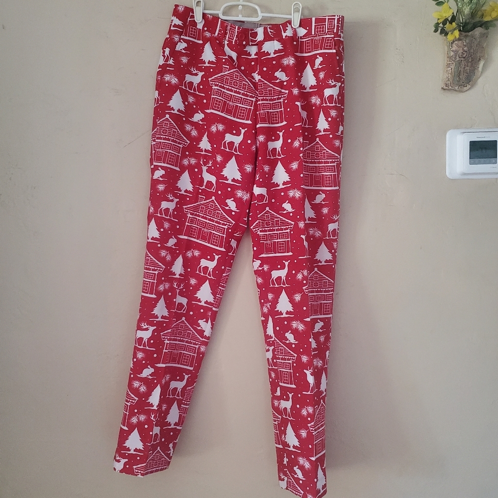 Men's Christmas 🎄 Pants and Tie